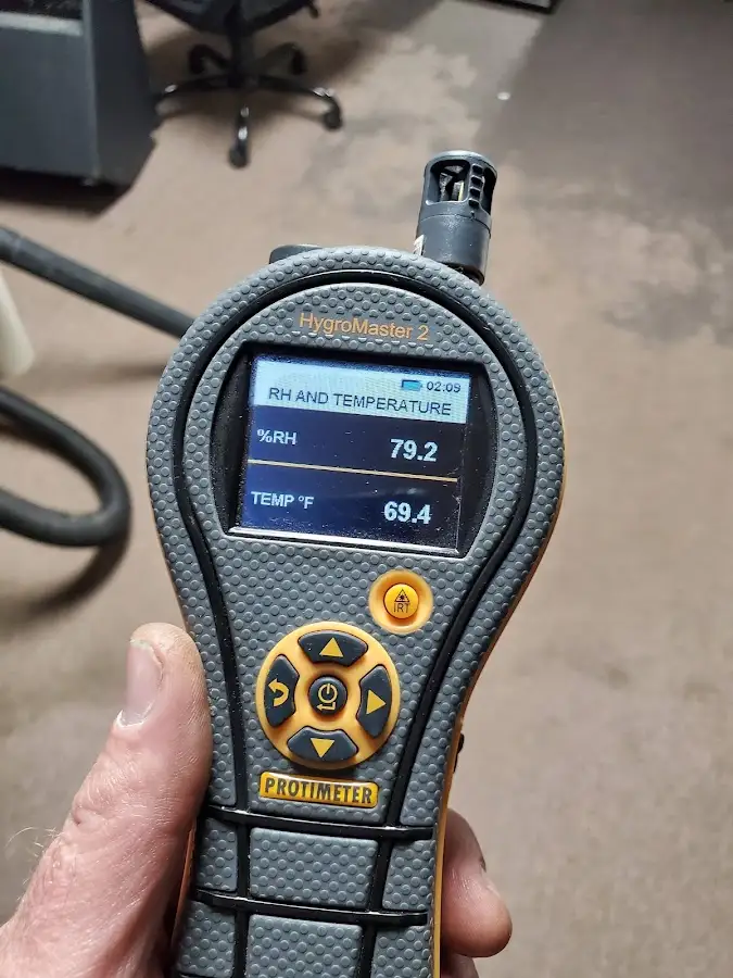 Moisture meter humidity assessment for Fire & Smoke Damage Restoration in Oceola