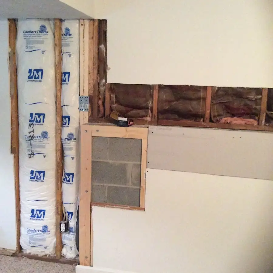 Wall insulation replacement during Odor Removal & Deodorization in Oceola